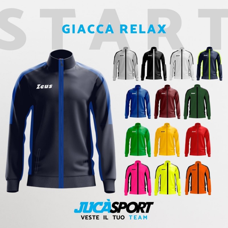Giacca Relax Start Zeus Sport | Giacca Relax Sportiva Traspirante