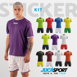 KIT CALCIO STICKER ZEUS SPORT COLORI DISPONIBILI