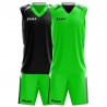 Jucasport.it Completo Basket Gara Reversibile ZEUS SPORT Kit Jam